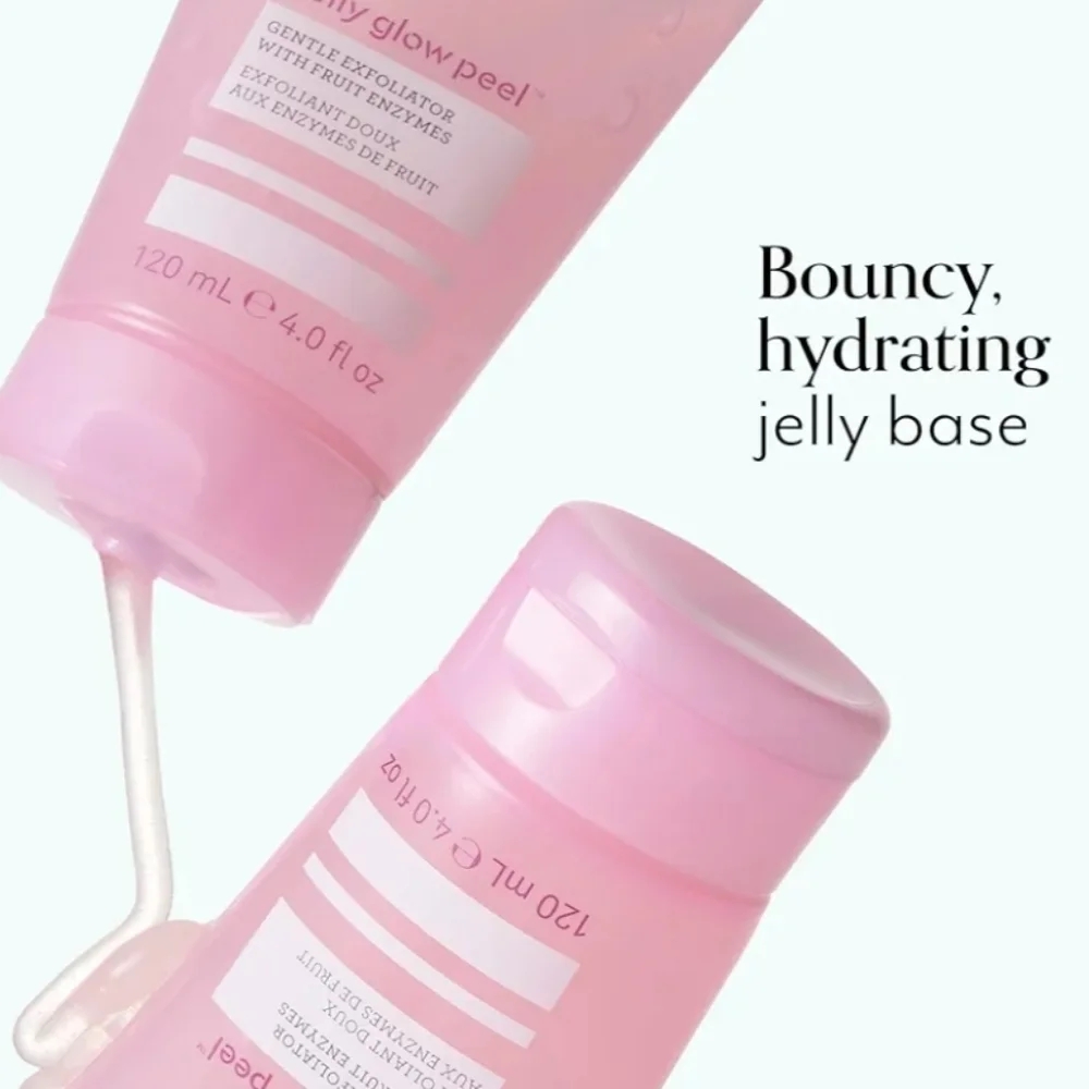 Bliss Jelly Glow Peel Gentle Exfoliator with Fruit Enzymes, 120ml New